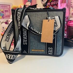 Steve Madden Denim ”BWebber-D” Satchel Bag